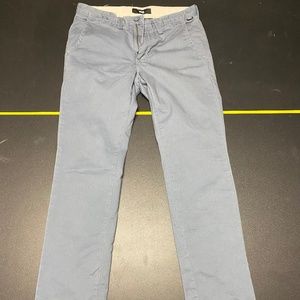 Men's Vans Blue Khakis